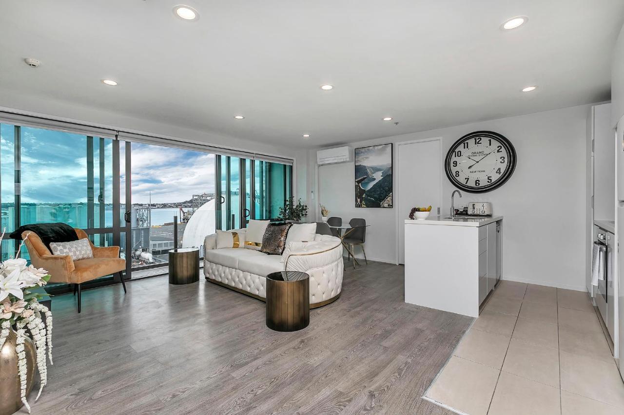 Dockside Luxury + Cp Apartment Auckland Exterior foto